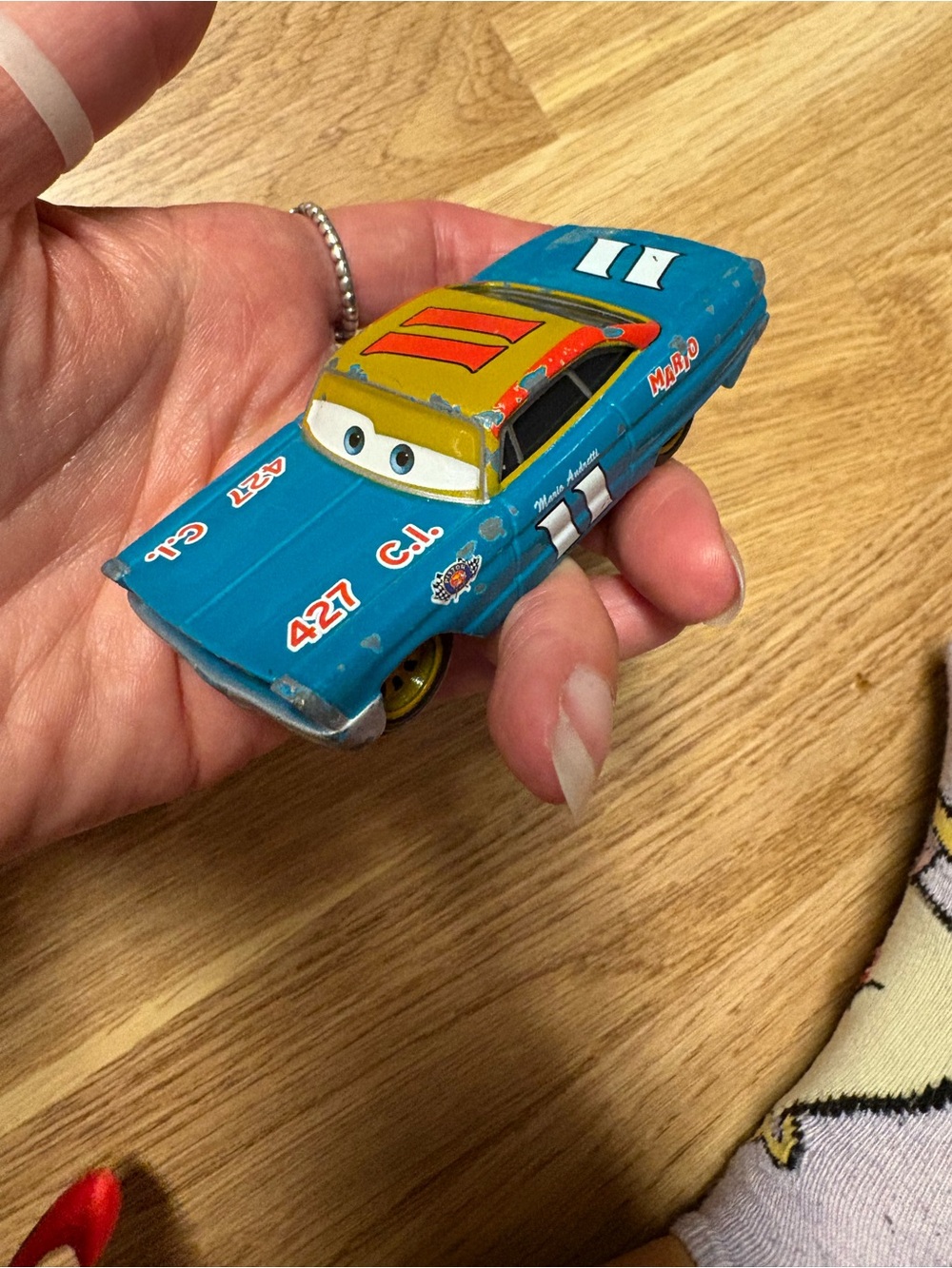 Disney Pixar Cars Mario Andrett #11 diecast car